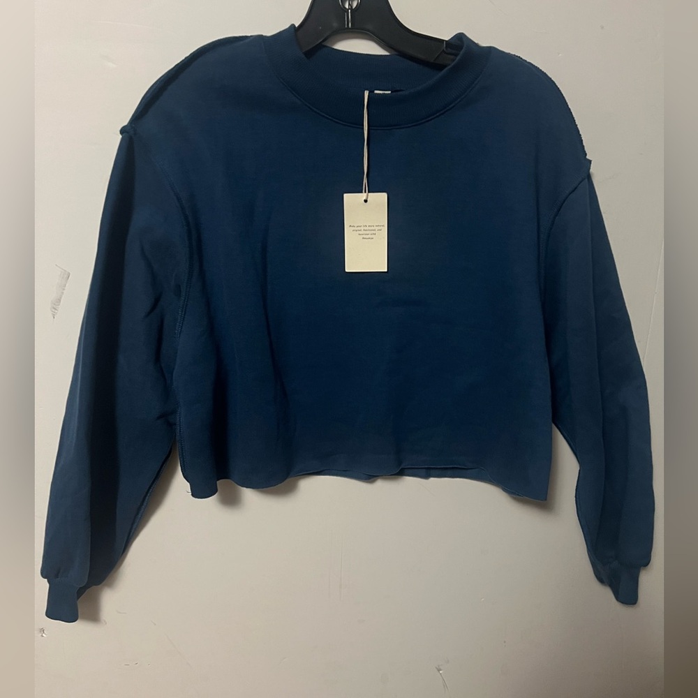 AMAZHIYU PULLOVER CROPPED SWEATSHIRT‎ SIZE S